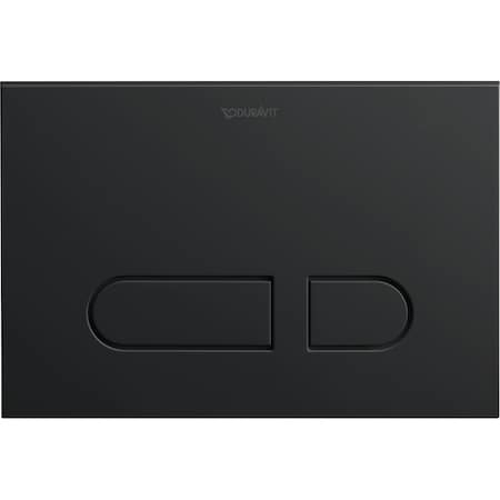 Duravit Durasystem A1 Actuator Plate Black Matte WD5008031090